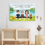 7904CGE3 egal wie alt wir werden wir werden personalisiertes geschenk  leinwand mamapapahundkatze 7904c8pza