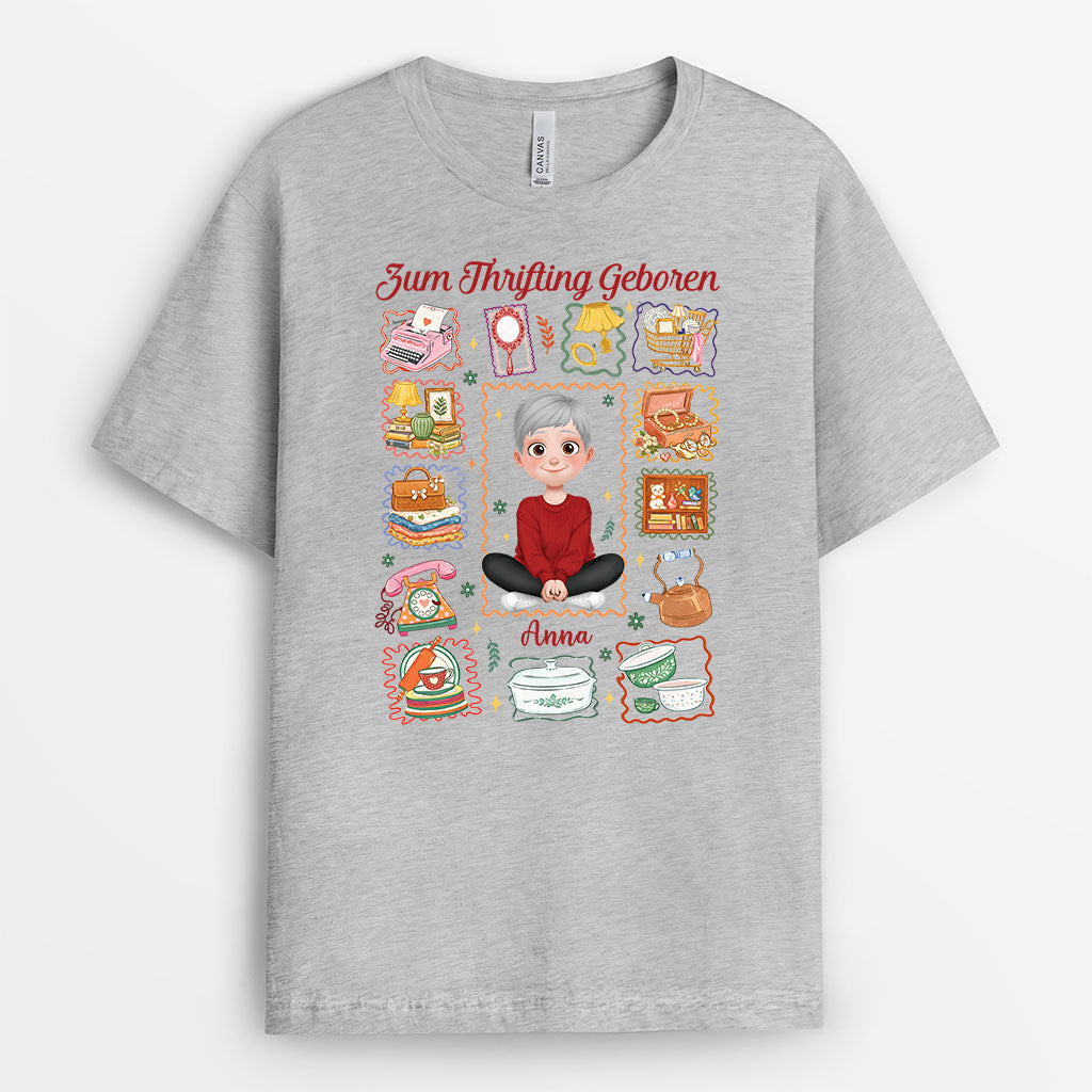 7923AGE1 zum thrifting geboren personalisiertes geschenk  t shirts damen_  manner 7923a8vca_2
