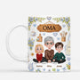 7949MGE2 3d druck effekt mama  kinder cartoon personalisiertes geschenk  omamama tasse 7949m3yna