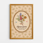 7951CGE1 3d druck effekt mamas garten personalisierte leinwand mama  oma blumen vintage 7951ccpca