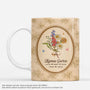 7951MGE1 3d druck effekt mamas garten personalisiertes geschenk  omamama tasse blumen vintage 7951mcpca