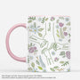 7967MGE1 3d druck effekt hand in hand pflanze personalisiertes geschenk  mamaoma tasse 7967m3qta