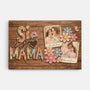 7972CGE1 sie ist mama personalisierte geschenke foto  leinwand mama  oma 7972ctqna