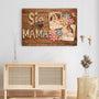 7972CGE3 sie ist mama personalisierte geschenke foto  leinwand mama  oma 7972ctqna