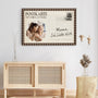 7973CGE3 ich liebe dich personalisierte geschenke foto  leinwand mama  papa brief 7973ccqza