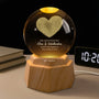 7987LGE2 die liebe zwischen mutter  tochtern ist fur immer 3d kristallkugel personalisiert mama  oma 7987l8lta Copy