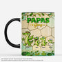 7992MGE1 papas gang krokodile personalisiertes geschenk  mama  papa tassen 7992msp1a
