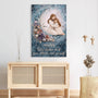 8006CGE3 ich liebe dich bis zum mond und zuruck personalisiertes geschenk  leinwand mama  papa 8006c6pwa