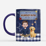 8016MGE2 3d druck effekt bester hundepapa der welt personalisierte tasse hund_ jeans 8016mclwc3