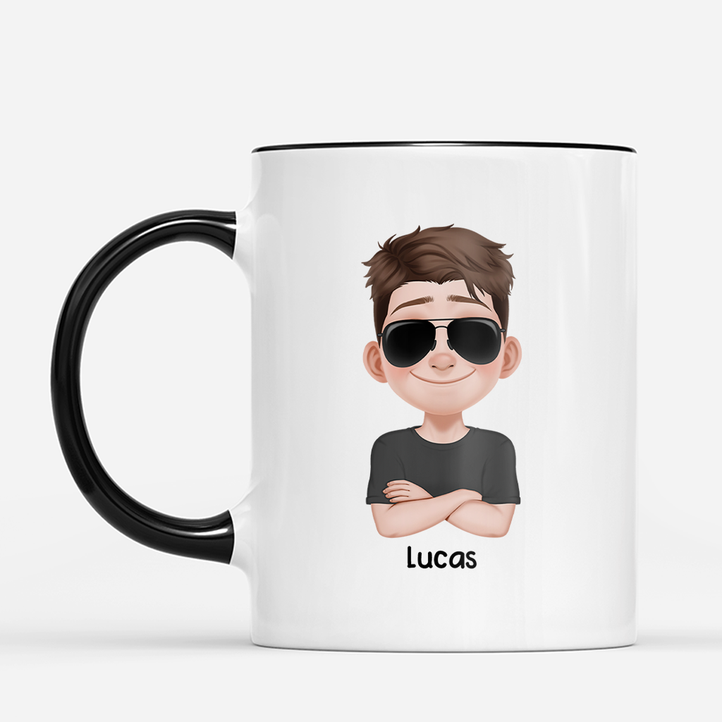 8018MGE2 chaos bandigen liebe leben personalisiertes geschenk  mama  papa tasse 8018maf5a