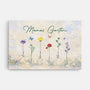 8042CGE1 omas garten impasto personalisiertes geschenk garten  leinwand fur oma  mama 8042ctqta