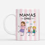 8053MGE1 mamas gang personalisiertes geschenk  opaomapapamama tasse streifen buntstifte 8053m8p8a