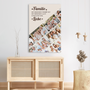 8060CGE3 familie etwas verruckt etwas laut und ganz viel liebe personalisierte geschenke foto  leinwand basic 8060cchhi