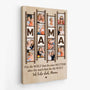 8067CGE1 fur die welt bist du ein papa fur uns bist du die welt personalisierte geschenke foto  leinwand mama  papa rollfilm 8067c3vab_3