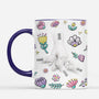 8070MGE2 3d druck effekt hand in hand personalisiertes geschenk  mamaoma tasse lila blumen 8070m6pna