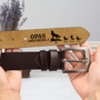 8084JGE2 papas wolfsrudel personalisiertes geschenk  gurtel papaopa 8084jsfmb