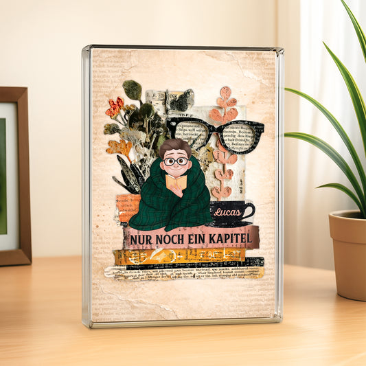 8102RGE2 bucher freund personalisierte geschenke fur leseratten frauen  manner  rechteck acryl aufsteller 8102r8pca