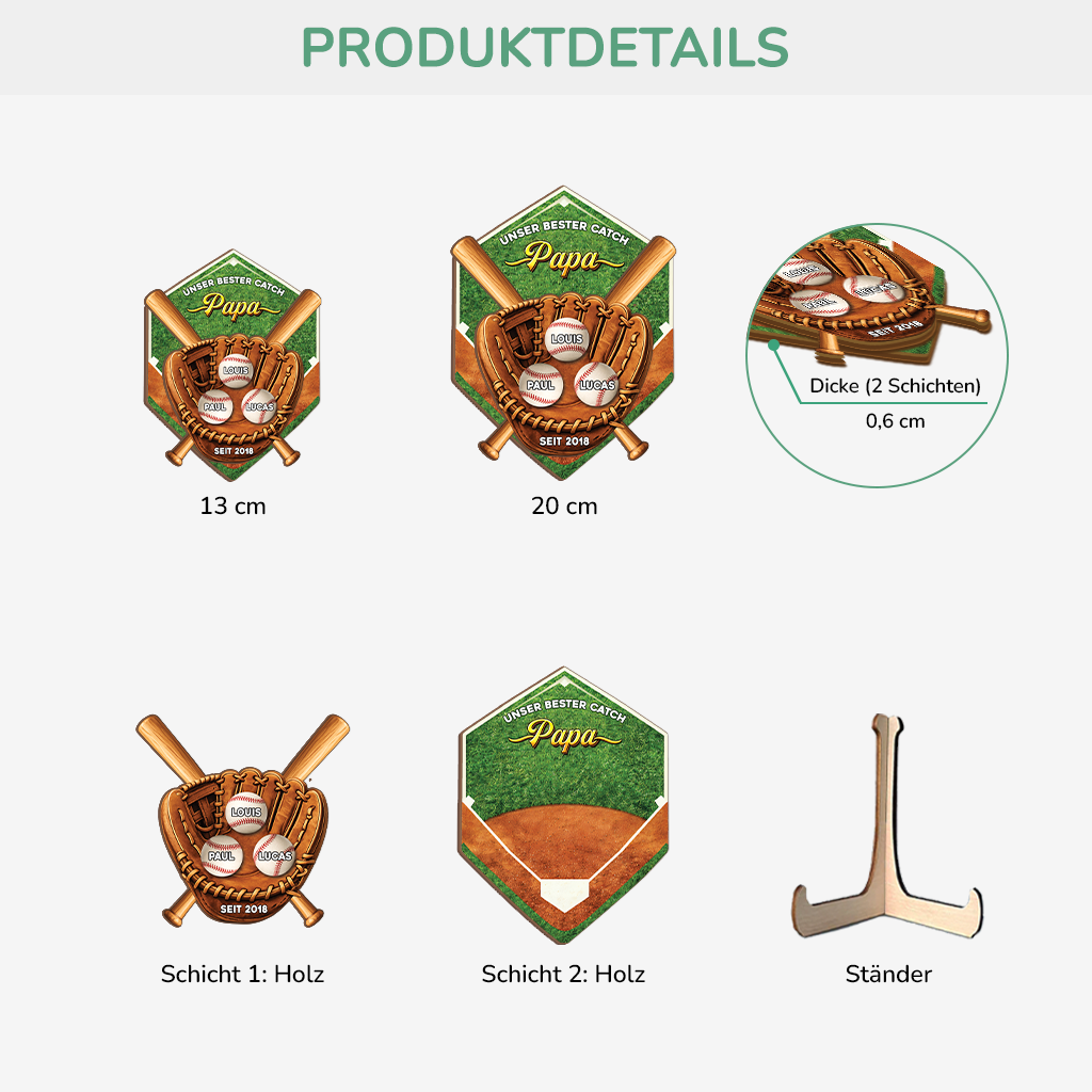8113QGE3 3d druck effekt unser bester catch papa personalisiertes geschenk  holzaufsteller papaopa baseball 8113qsfhb_172be483 1bc2 4c24 9b1e 1bc9e69503c0