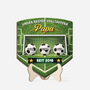 8114QGE1 3d druck effekt unser bester volltreffer papa personalisiertes geschenk  holzaufsteller papaopa fussball 8114qsfhb