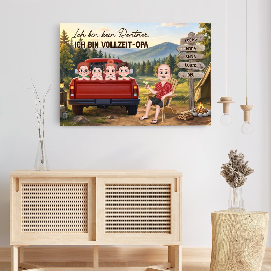 8160CGE3 ich bin kein rentner ich bin vollzeit opa personalisiertes geschenk  leinwand fur omaopa 8160csxwa_9346fb74 8bc8 48a7 9729 e54ca2d705f0