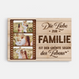 8162CGE1 die liebe zur familie ist der grosste segen des lebens personalisierte geschenke foto  leinwand mamapapa 8162csfwi