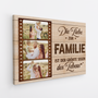 8162CGE2 die liebe zur familie ist der grosste segen des lebens personalisierte geschenke foto  leinwand mamapapa 8162csfwi