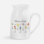 8171OGE1 mamas garten personalisiertes geschenk garten  vase mama  oma keramik schmetterling lineart 8171o8v5a