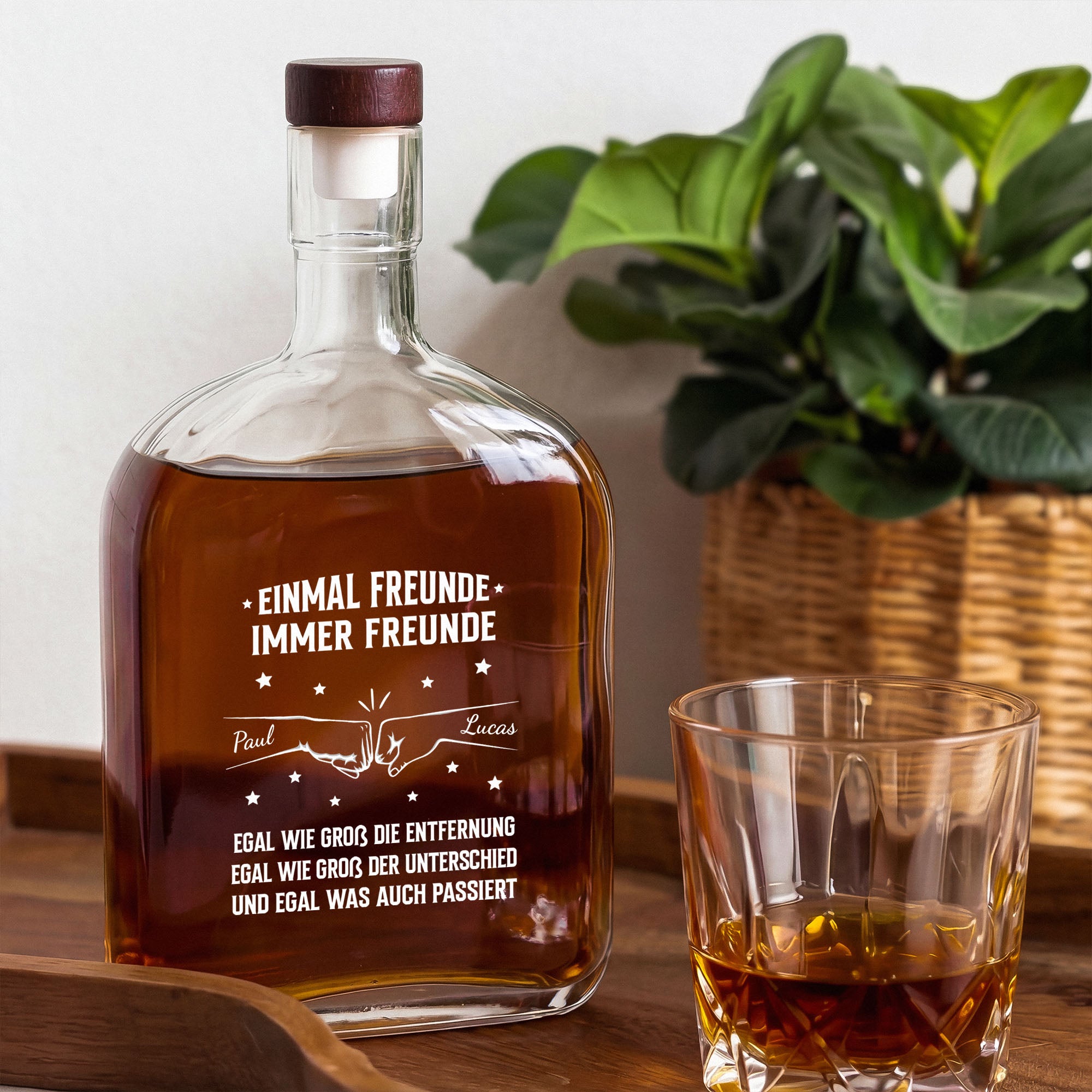 8173AGE1 einmal bruder immer bruder personalisiertes geschenk  whiskyflasche freunde bruder 8173ai6vzb_2