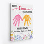 8177CGE2 beste mama aller zeiten handabdruck personalisiertes geschenk  leinwand mama  oma 8177cnpaa