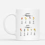 8192MGE1 erst mama jetzt oma personalisiertes geschenk  tasse glitzer blumen 8192m8v5a_2
