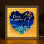 8208OGE2 mama wir lieben dich personalisiertes geschenk  blumen 3d bilderrahmen mamaoma 8208o6paa