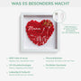 8215OGE4 mama hand in hand personalisiertes geschenk  blumen 3d bilderrahmen mamaoma 8215o6p5a