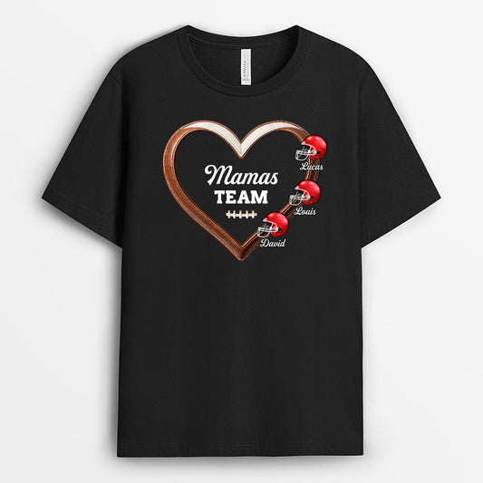 8222AGE1 3d druck effekt american football personalisiertes geschenk  mamaoma t shirt 8222anywa