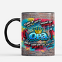 8244MGE2 3d druck effekt papa graffiti opapapa tasse personalisieren 8244mtqhb