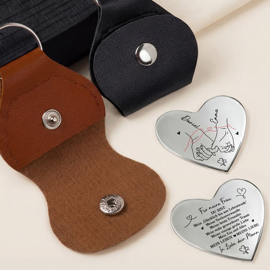 8270AGE2 mein ein und alles personalisiert_e paar geschenke  pocket hug schlusselanhanger 8270ajttag