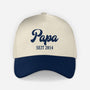 8286JGE1 papa seit personalisiertes geschenk  kappen papa mama 8286jsqzb