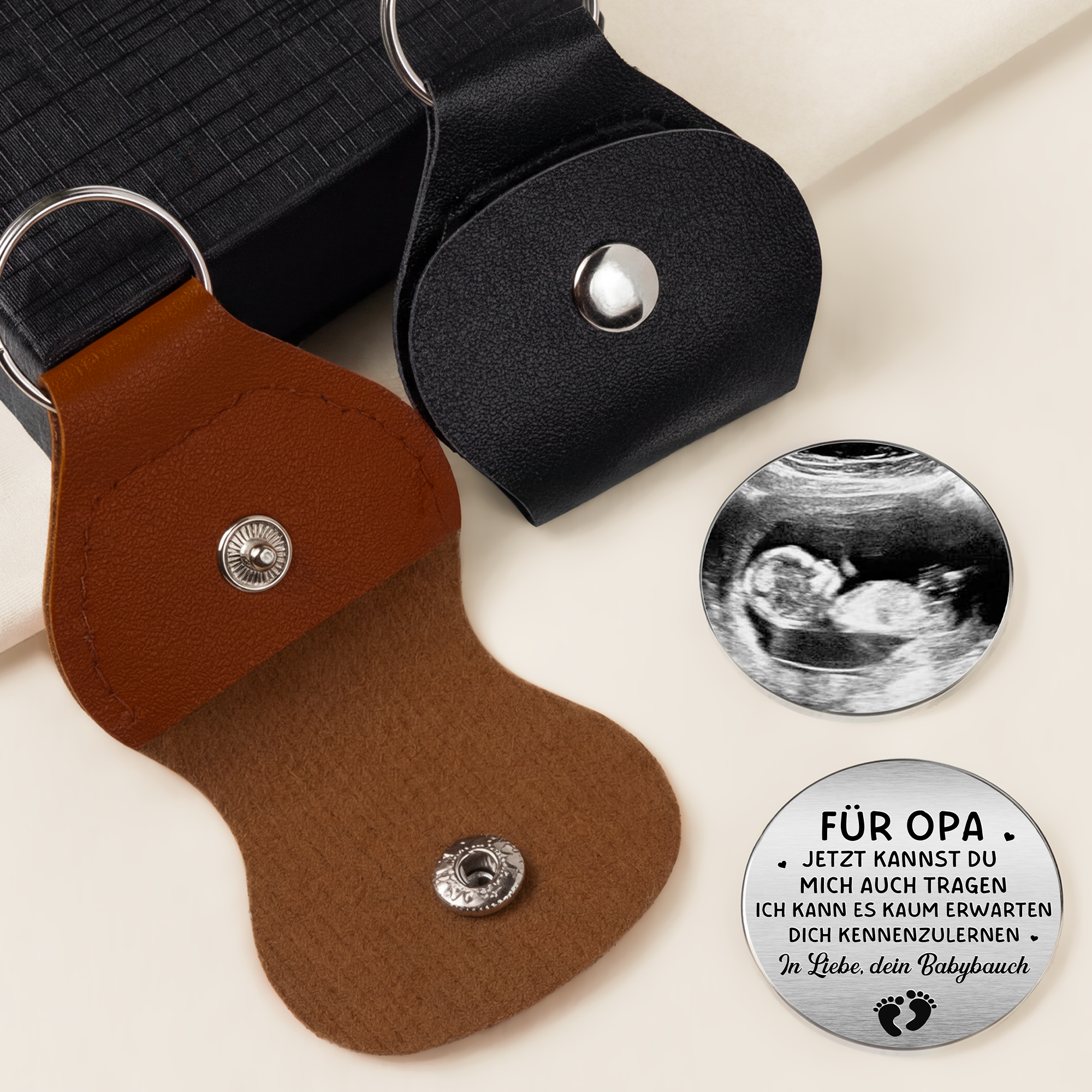 8296AGE1 ich kann es kaum erwarten pocket hug schlusselanhanger personalisiert_ ultraschallfoto werdender papa 8296ajalhb_2