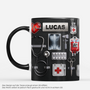 8364MGE1 3d druck effekt medizinprodukt personalisiertes geschenk  tasse arzt 8364m6fwa