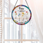 8376UGE2 mamas garten hier wachst liebe personalisiertes geschenk  buntglas sonnenfanger mama oma 8376ucx5a