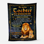 8397BGE1 an meine tochter  an meinen sohn personalisiertes geschenk  kuscheldecke 8397b8fwk