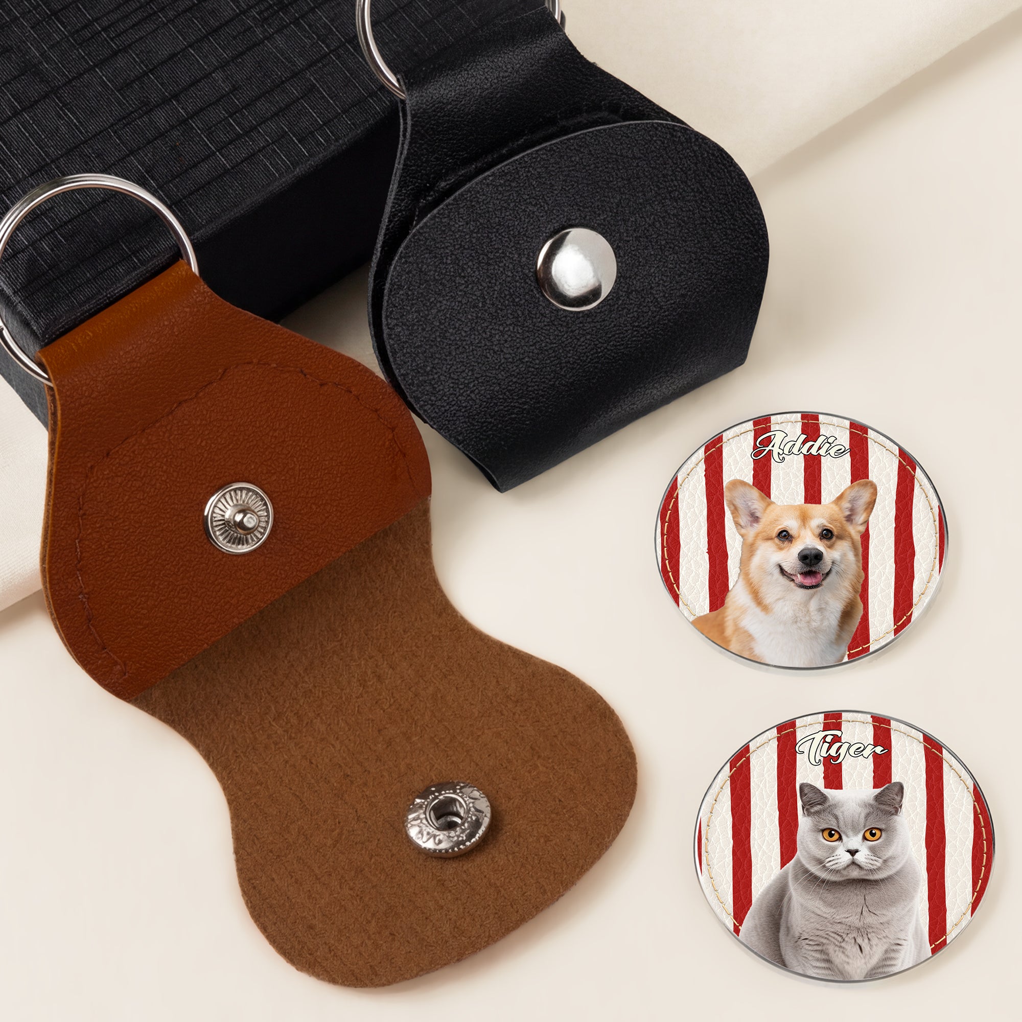 8398AGE2 hund _ name personalisierte geschenke foto  pocket hug schlusselanhanger 8398ajap5c