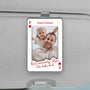 8410GGE1 fahr vorsichtig personalisierte geschenke foto  auto visier clip papa mama spielkarte 8410g8pab