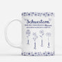 8443MGE1 schwestern sind verschiedene blumen aus dem gleichen garten personalisiertes geschenk beste freundin  tassen toile de jouy 8443msvne_1