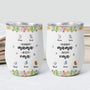 8457TGE2 3d druck effekt erst mama jetzt oma personalisiertes geschenk  355ml thermobecher schmetterlinge 8457t8pca