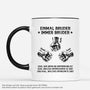 8466MGE1 3d druck effekt einmal bruder immer bruder personalisierte tasse bruder 8466mclab