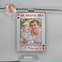 8475GGE1 fahr vorsichtig ich brauche dich hier bei mir personalisierte geschenke foto  auto visier clip papa mama opa oma 8475g6czb