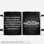 8492MGE1 3d druck effekt einmal bruder immer bruder personalisiertes geschenk  beste freunde tasse 8492m3eme
