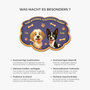 8558AGE1 hier wohnen verzogene hunde personalisiertes hunde geschenk  fussmatte unregelmassige form 8558adavrc_6