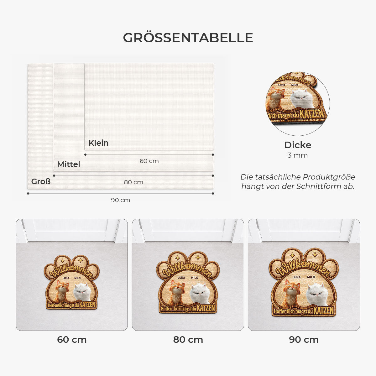 8568AGE3 3d druck effekt hoffentlich magst du katzen personalisierte geschenke katze  fussmatte unregelmassige form 8568adshld_ef899e9a 7af4 46b2 b9cd af88e5218026