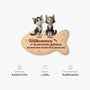 8579AGE4 der mensch wohnt nur hier bei uns personalisierte geschenke katze  fussmatte unregelmassige form 8579ad6pcd